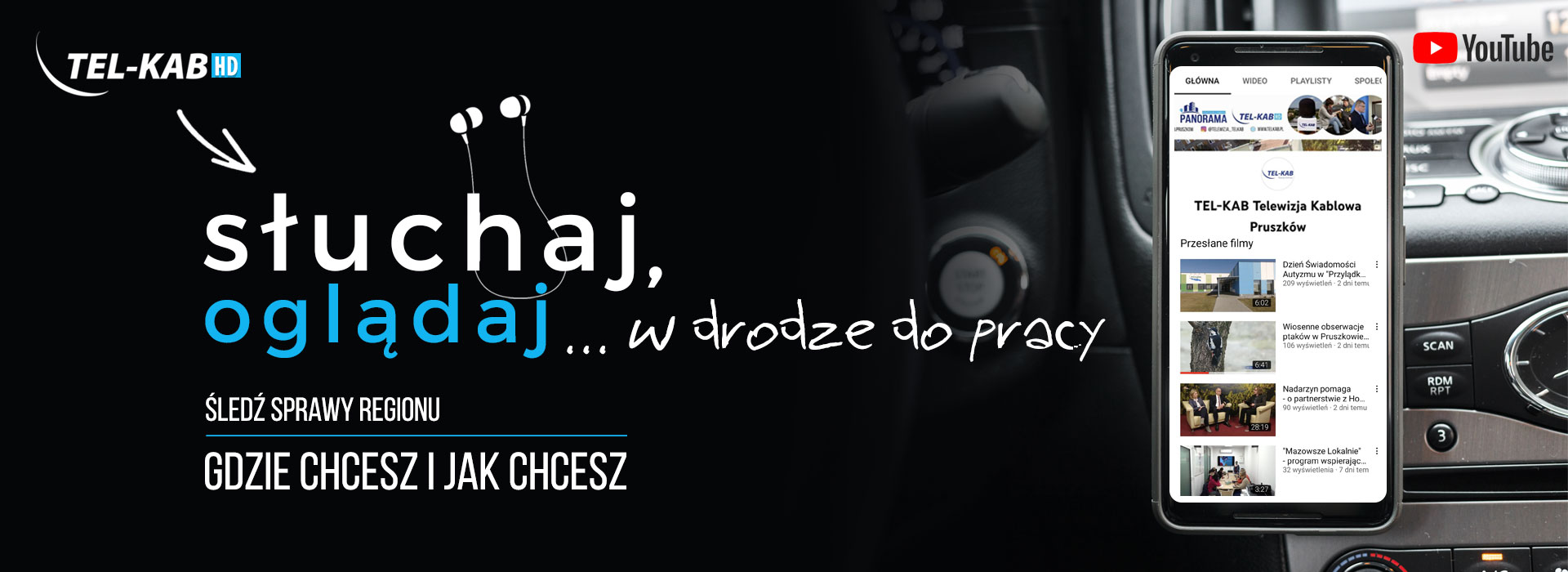 Słuchaj, oglądaj poza domem. Tel-Kab GO - gdzie chcesz i jak chcesz