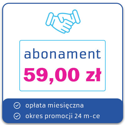 abonament 400/60 Mb/s