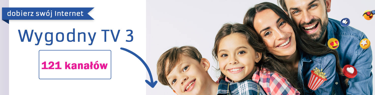 Dobierz dowolny pakiet Internetu