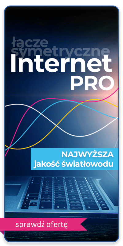 Symetryczne łącze światłowód PRO TEL-KAB