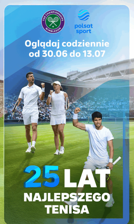 oglądaj Wimbledon na Polsat Sport