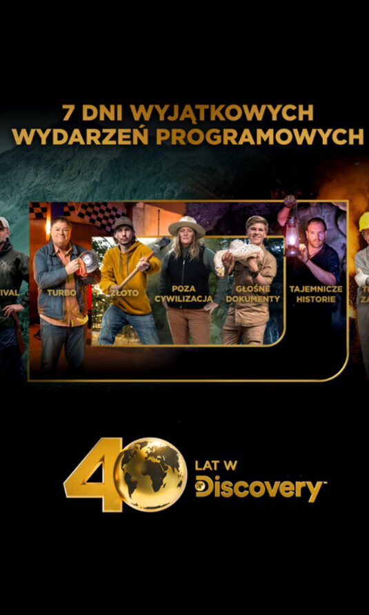 7 dni wyjątkowych wydarzeń programowych. 40 lecie Discovery