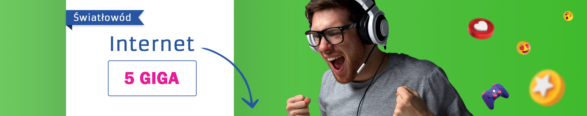 Ultra szybki internet światłowodowy w technologii FTTH