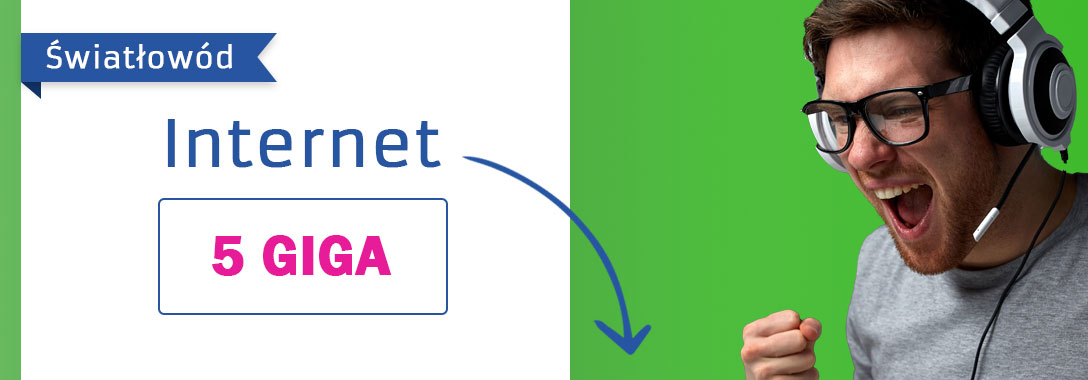 Ultra szybki internet światłowodowy w technologii FTTH