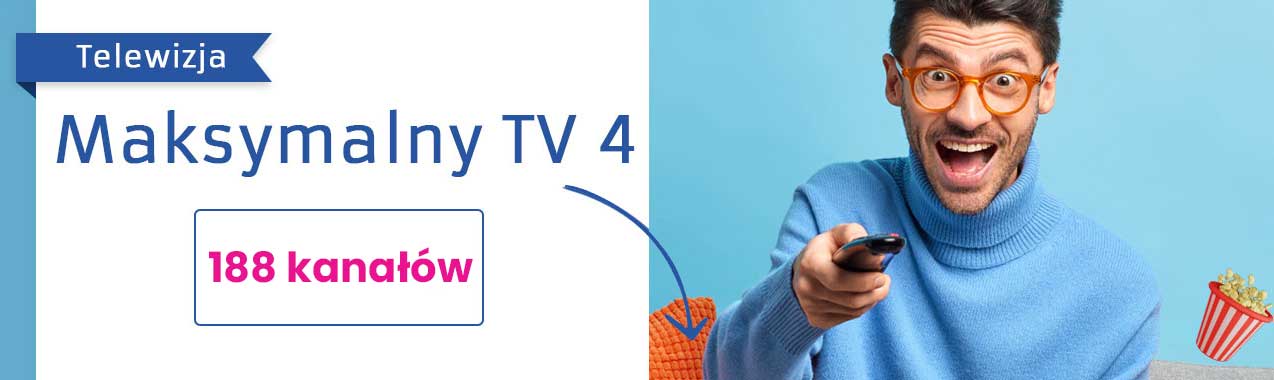 Telewizja - Pakiet MAKSYMALNY TV4