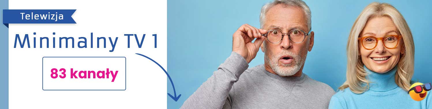 Telewizja - Pakiet TV1 aż 82 programy TV
